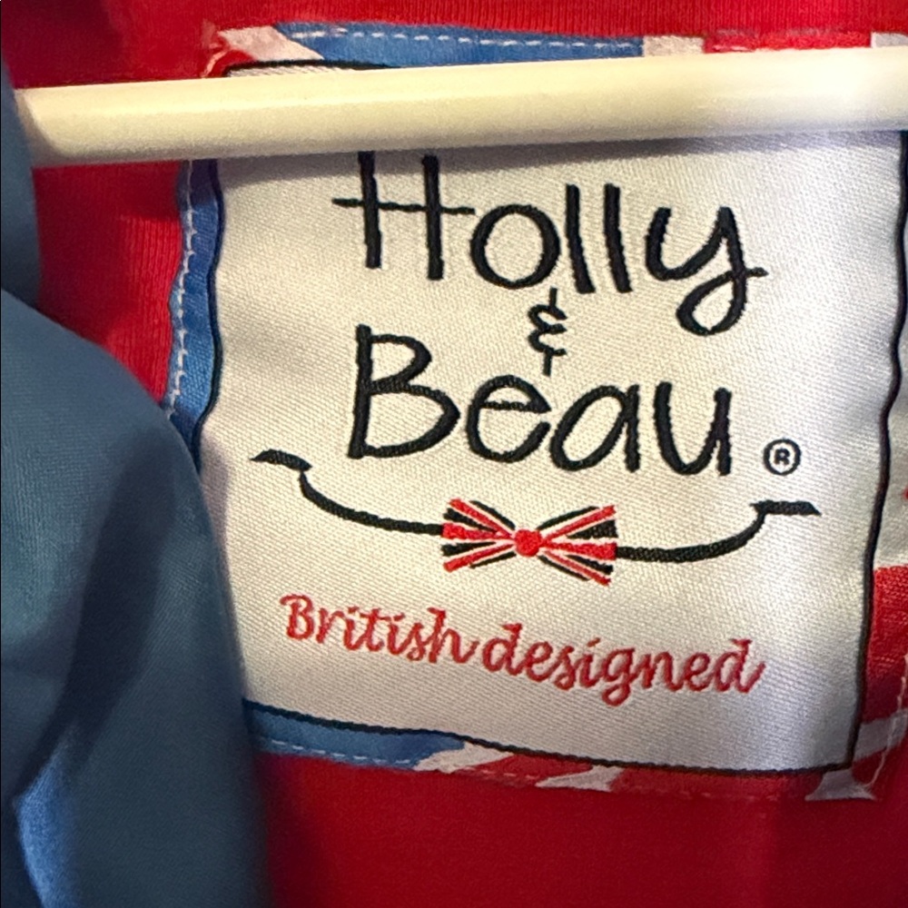HOLLY & BEAU KID COLOR CHANGING RAINCOAT BRITISH DESIGNED POCKETS AGE 2 92-98 cm - Picture 4 of 7